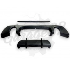 Задний бампер "M tech" (BMW E92 dorest./rest.)