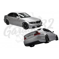 Накладки на пороги "Prior Design Exclusive" (BMW 3 Series E46)