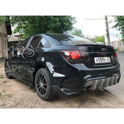 Задний бампер "Interceptor" (Chevrolet Cruze J300 Sed.)