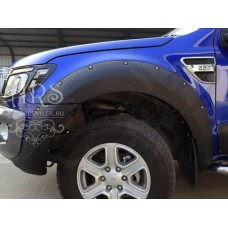 Расширители колесных арок "Bushwacker" (Ford Ranger 3 T6)