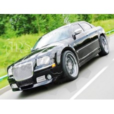 Накладки на внешние пороги "VIP Design" (Chrysler 300C LX)