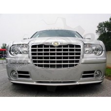 Юбка на передний бампер "SRT8" (Chrysler 300C 2003=2010)