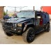Широкие боковины переднего бампера "Black Wide" (Hummer H2, SUT)
