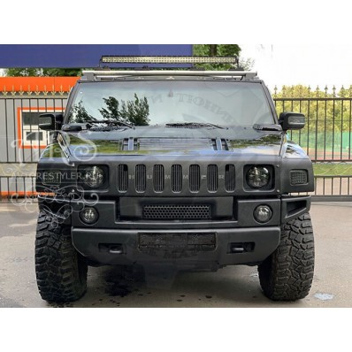 Решетка радиатора "Black Edition" (Hummer H2, SUT) Решетка радиатора "Black Edition" (Hummer H2, SUT)