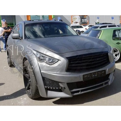 Передний бампер "Lorinser" (Infiniti FX, QX S51 2013 - 2017) Передний бампер "Lorinser" (Infiniti FX, QX S51 2013 - 2017)