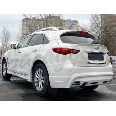 Накладка на пятую дверь "Mz Speed" (Infiniti FX QX S51 2008-2017)