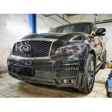 Передний бампер "Mz Speed" (Infiniti QX56, QX80 Z62)