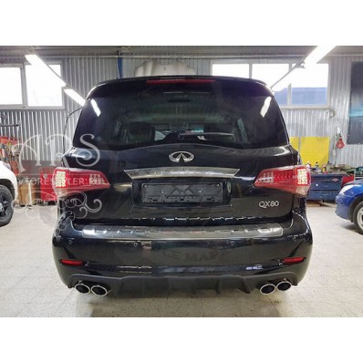 Задний бампер "Zeus Luv-Line" (Infiniti QX56, QX80 Z62) Задний бампер "Zeus Luv-Line" (Infiniti QX56, QX80 Z62)