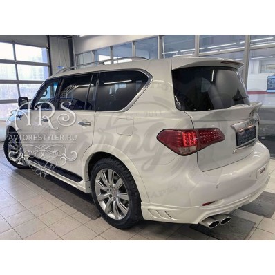 Спойлер на крышку багажника "Rowen" (Infiniti QX56, QX80 2010-2017) Спойлер на крышку багажника "Rowen" (Infiniti QX56, QX80 2010-2017)