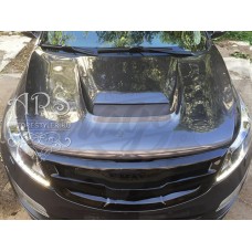 Капот в стиле "Roadruns" (KIA Sportage 3 SL 2010-2014)