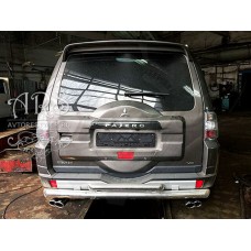 Заглушка запасного колеса "Norix" (Mitsubishi Pajero 4 2006-2014)