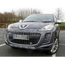 Накладка на передний бампер "Irmscher" (Peugeot 4007 2007-2012)