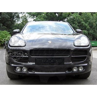Накладная на передний бампер "Techart Turbo S" (Porsche Cayenne 955 S) Накладная на передний бампер "Techart Turbo S" (Porsche Cayenne 955 S)