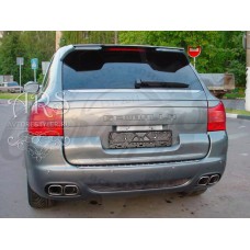 Накладка на крышку багажника "Gemballa" (Porsche Cayenne 955)