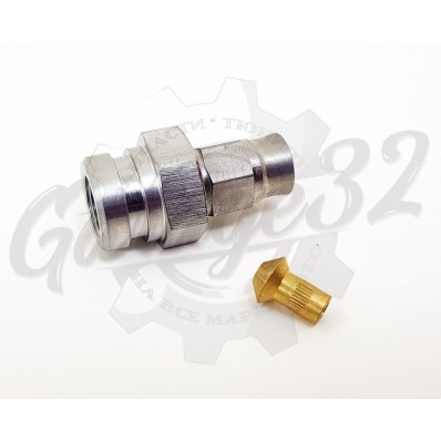 Адаптер тормозного шланга составной M10*1.00 hex17