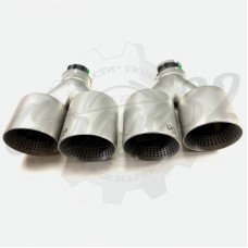 Насадки на глушитель 63 - 101мм "Akrapovic style"