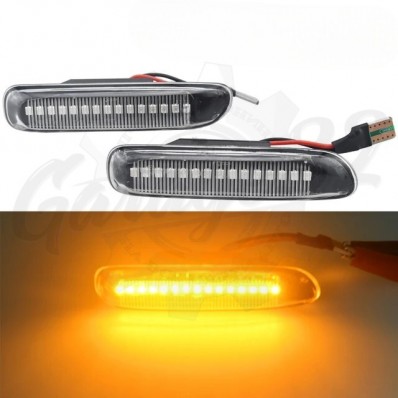 LED поворотники "прозрачные" BMW E46 LED поворотники "прозрачные" BMW E46