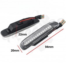 LED поворотники "прозрачные" BMW E46