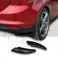Элероны заднего бампера "SPORT" (Ford Focus MK3 2010-2015)