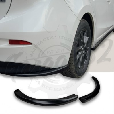 Элероны заднего бампера "Stock" (Mazda Axela BM 2013-2019)