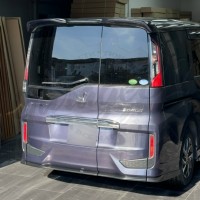 Задний сплиттер "Stock" (Honda Stepwgn RP 2015-2021)