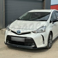 Сплиттер передней "SPORT" (Toyota Prius Alpha ZVW40 2014-2021)