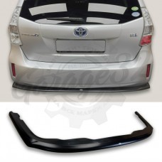 Задний сплиттер "SPORT" (Toyota Prius Alpha ZVW40 2011-2014)
