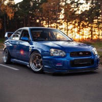 Сплиттер передний "SPORT" (Subaru Impreza GD/GG 2002-2005)