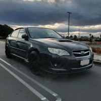 Сплиттер передний "SPORT" (Subaru Legacy BL/BP рест.)
