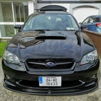 Сплиттер передний "Thorns" (Subaru Legacy specB BL/BP дорест.)
