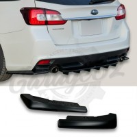 Элероны заднего бампера "SPORT" (Subaru Levorg VM 2014-2020)