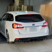Элероны заднего бампера под клыки "SPORT" (Subaru Levorg VM 2014-2020)