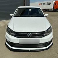 Сплиттер передний "SPORT" (Volkswagen Polo MK5 2015-2020)