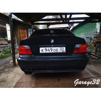 Спойлер багажника "DuckTail vol.2" (BMW 3 Series E36 Sedan)