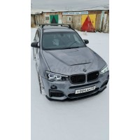 Капот стеклопластиковый "М4 GTS" (BMW X3 F25)