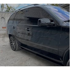Лезвия под пороги "G-style" (BMW X5 E53)