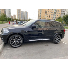 Комплект порогов с алюминиевой вставкой "SPORT" (BMW E70/E71)