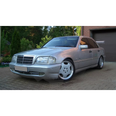 Накладки на пороги "AMG F43" (Mercedes C-Class W202)
