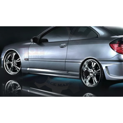 Пороги "Panther" (Mercedes C-Class W203/S203/CL203)
