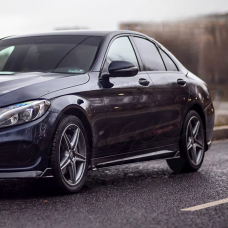 Сплиттеры "Renegade" на пороги (Mercedes C-Class W205)