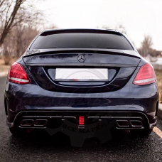 Лип-спойлер на крышку багажника "Renegade" (Mercedes C-Class W205)