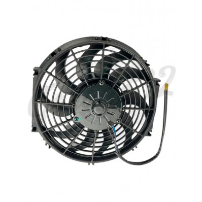 Вентилятор радиатора бесщеточный 12" (300мм) 12V сабли