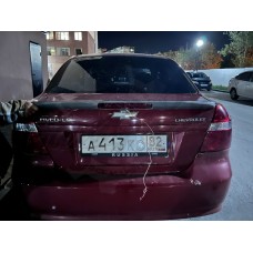 Спойлер со стоп сигналом "G32" (Chevrolet Aveo T250)
