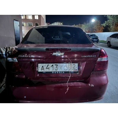 Спойлер со стоп сигналом "G32" (Chevrolet Aveo T250)