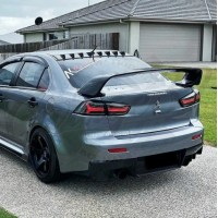 Рассекатель на крышу под 9 зубьев "EVO" (Mitsubishi Lancer X)