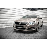 Сплиттер переднего бампера "MAXTON" (Volkswagen Passat CC 2008-2012)