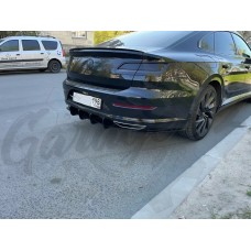 Диффузор заднего бампера "G32" (Volkswagen Arteon 2017+)