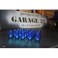 Гайки колесные "Garage 32 Blue"