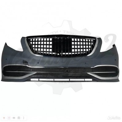 Передний бампер "Maybach Style" (Mercedes V Class W447) Передний бампер "Maybach Style" (Mercedes V Class W447)