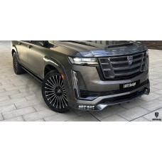 Накладка на передний бампер "LARTE Design Esthete" (Cadillac Escalade 5)